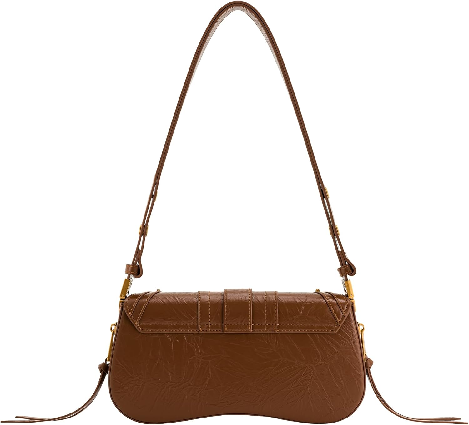 JW PEI Women's Joy Shoulder Bag - Buckle Brown - Image 4