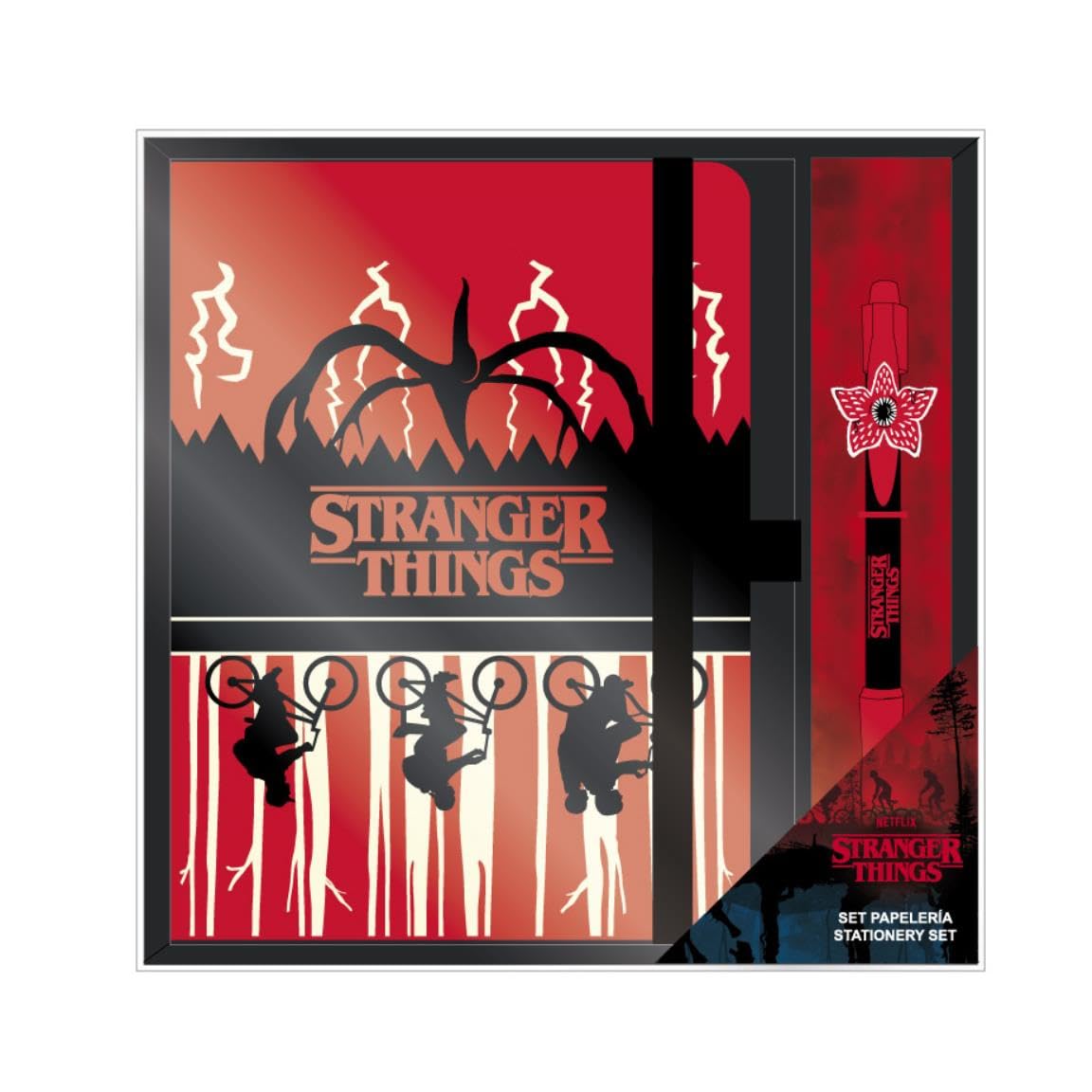 Set De Papelerã A Bolã Grafo Stranger Things Cura della persona e salute