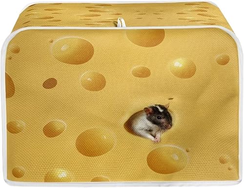 DISNIMO Cubierta para tostadora de girasol de 2 rebanadas, cubierta para hacer pan, cubiertas de electrodomésticos pequeños de cocina, cubierta para