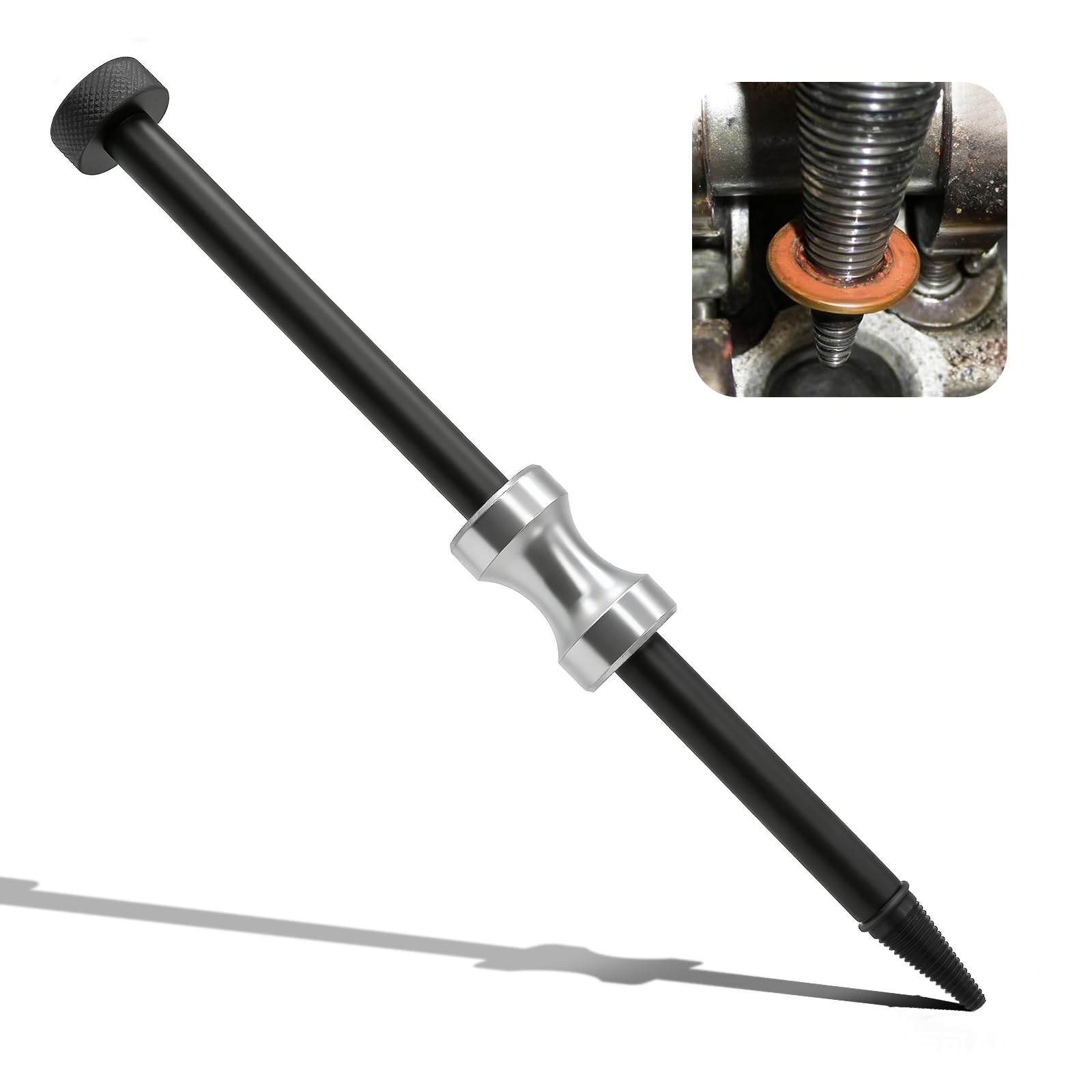 Extracteur d'injecteur, outil de joint d'injecteur noir, extracteur d'outil d'injecteur, extracteur de joint d'étanchéité d'injecteur universel pour voiture, extracteur de joint d'injecteur à