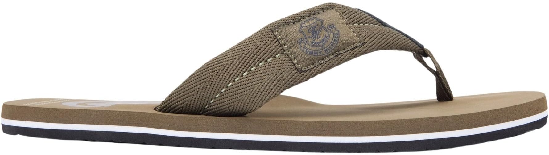 Tommy Hilfiger Herren Patch Hilfiger Beach Sandal Fm0fm05804Zehentrenner