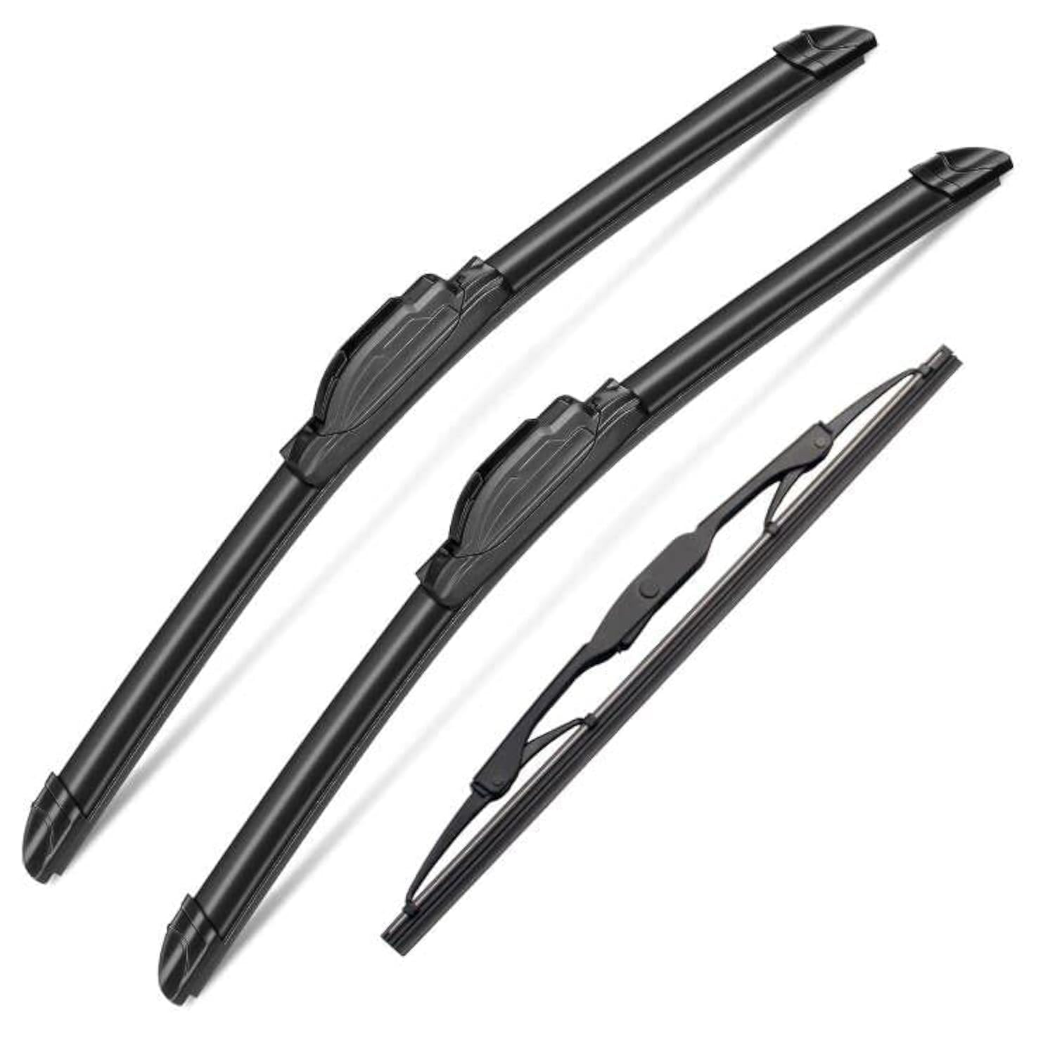 3 Wipers Set for Land Rover Range Rover 2013-2015/Range Rover Sport 2014-2015, Windshield Wiper Blades Original Equipment Replacement Front and Rear for My Car- 24"/20"/15" (Pack of 3) J- HOOK