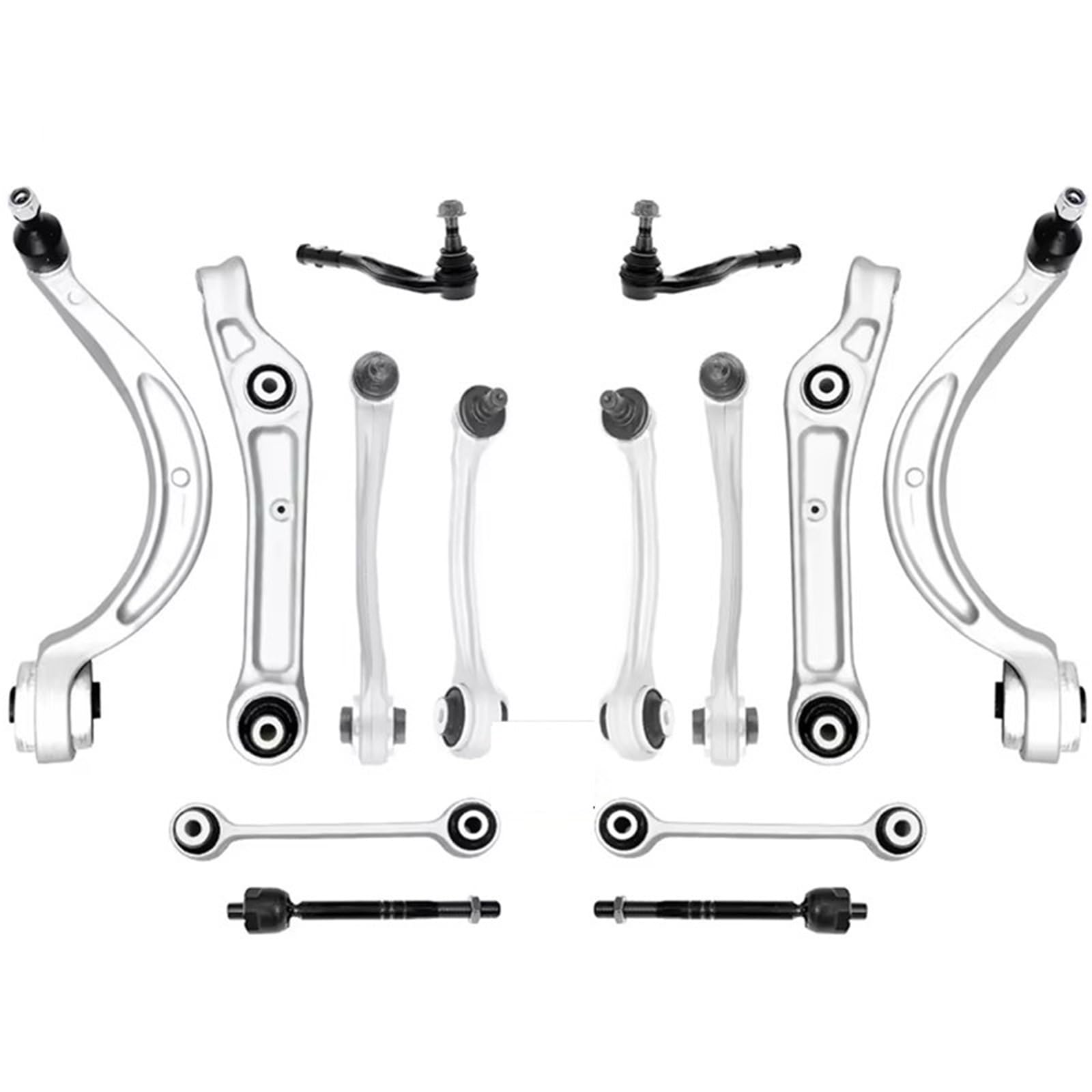 Wahacz Zawieszenia Pasuje do AUDI A4 B9 S4 2016-2025 14 sztuk przedni górny dolny wahacz zestaw 8W0407151C 8W0407152C 8W0407693A 8W0407694A