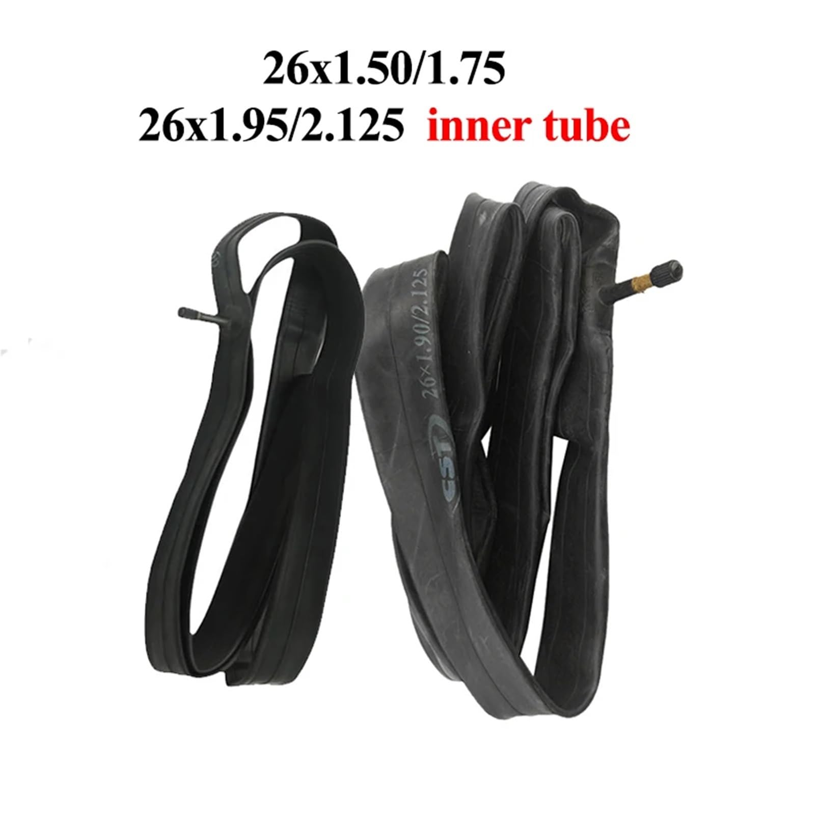 Dętka rowerowa, dętka 26" do rowerów górskich, pasuje opon 26x1,5-2,125