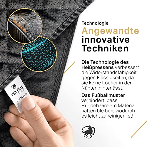Hundedecke für das Auto von PetProved – Rückbank Hundedecke