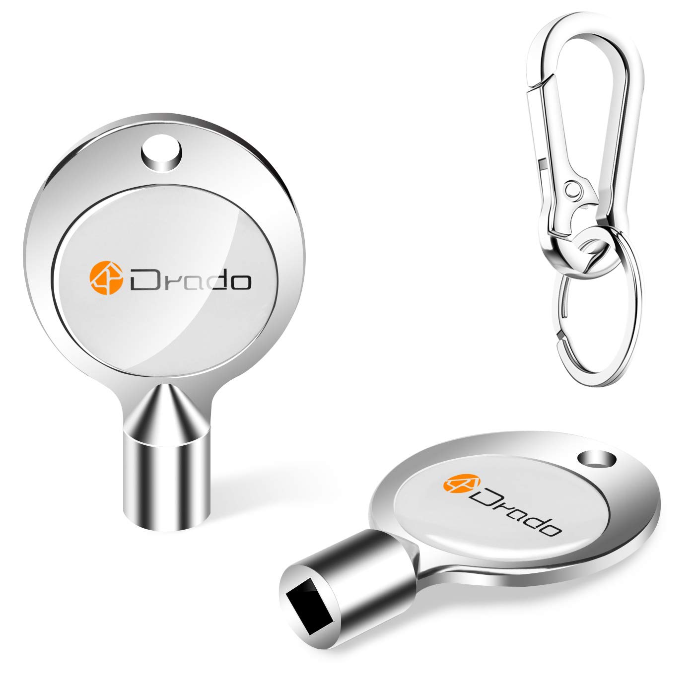 Buy Drado 2 Pack 5mm Radiator Bleed Keys Solid Radiator Valve Clock Key Square Opening Keys