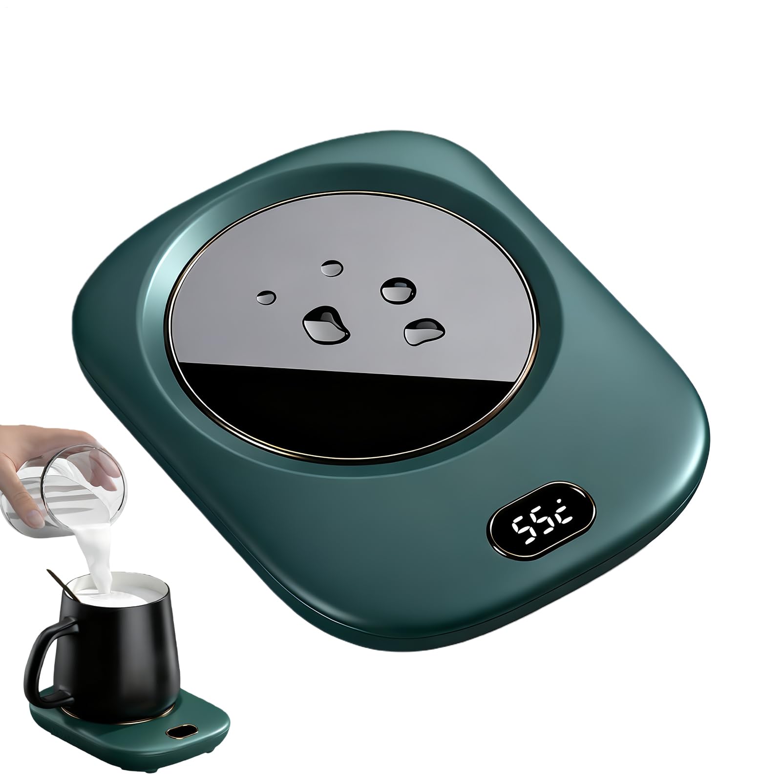 Calentador de café eléctrico con 3 niveles de temperatura para oficina