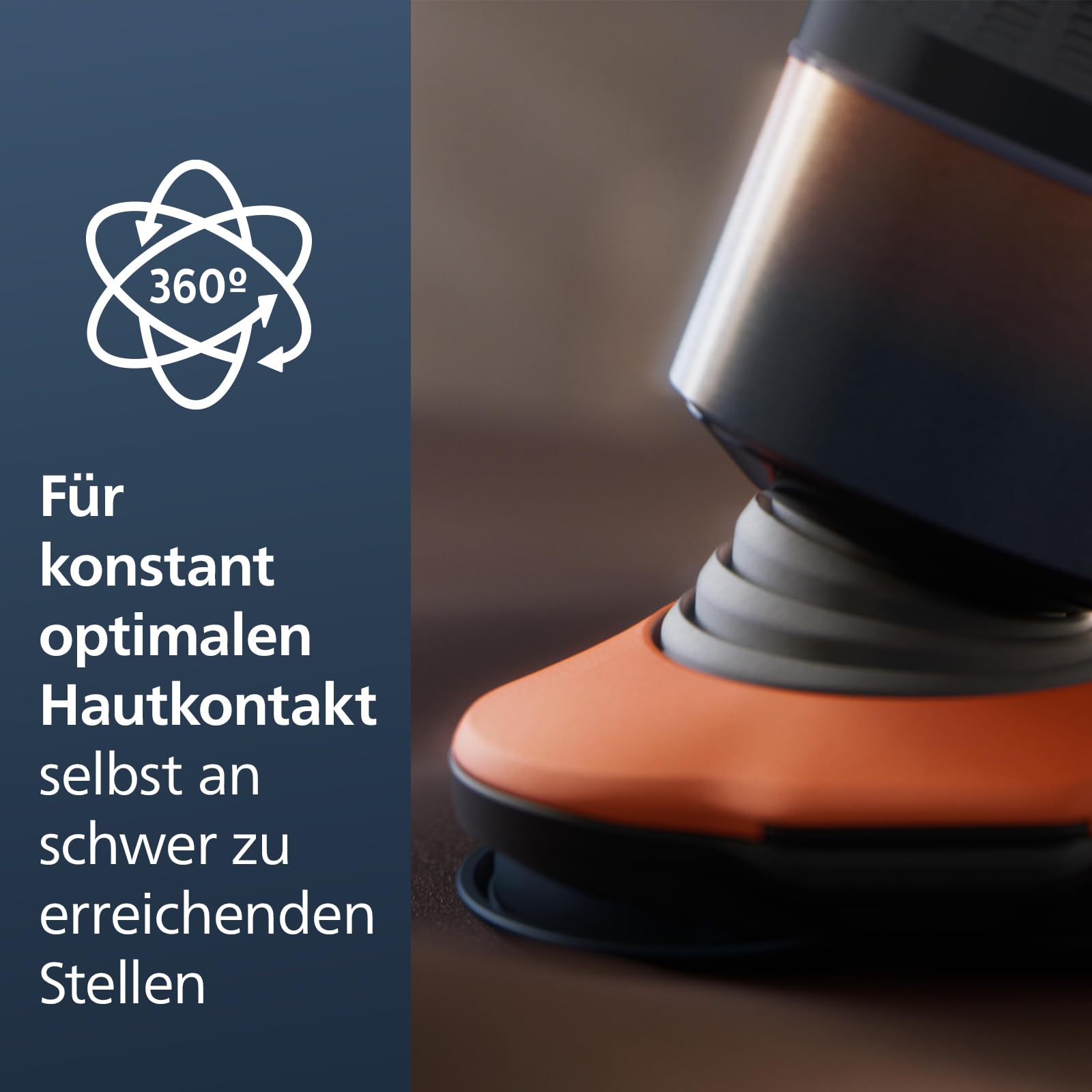 Philips Shaver Series 5000X, elektrischer Rasierer für Herren, Nass- und Trockenrasur, Skin Protect Technologie, flexibler 360-Grad-Scherkopf, Aufladen in 1 Std./5 Min Schnellladung (Modell X5012/00)