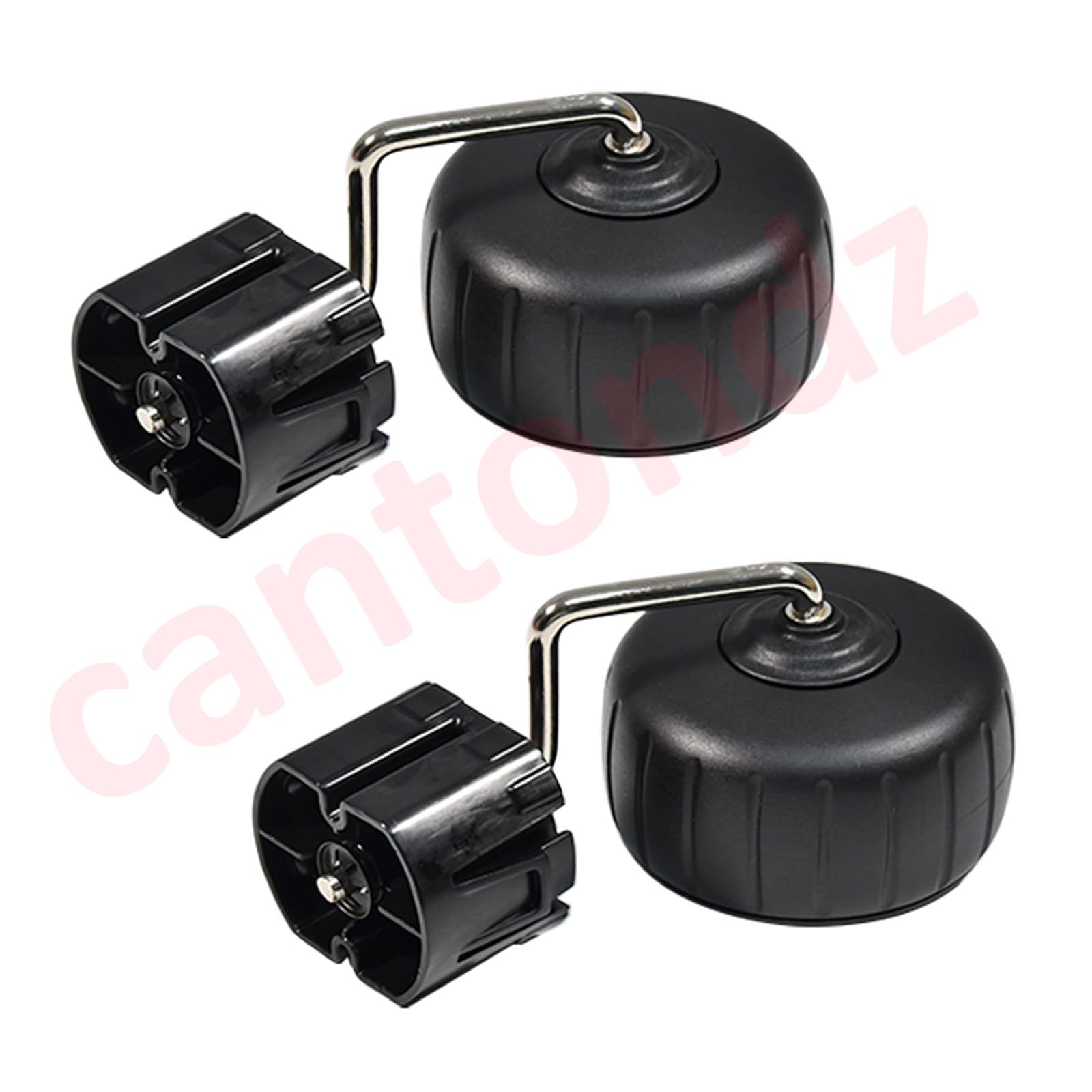 Lot de 2 Roues motrices pour tondeuse à gazon Compatibles avec Husqvarna Automower 115H McCulloch Gardena et Flymo Sileno City Life Minimo 589300801 589300802