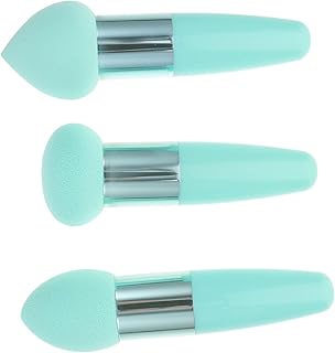 Pluma de maquillaje de hongos pequeños, espon...