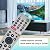 RMF-TX500U, RMF-TX600U, RMF-TX520U, RMT-TX100U Remote Control for Sony Smart TV/Bravia TV Infrared Compatible with All Sony XR/XBR/KD Series 4K LED OLED Google/Android Smart TVs.
