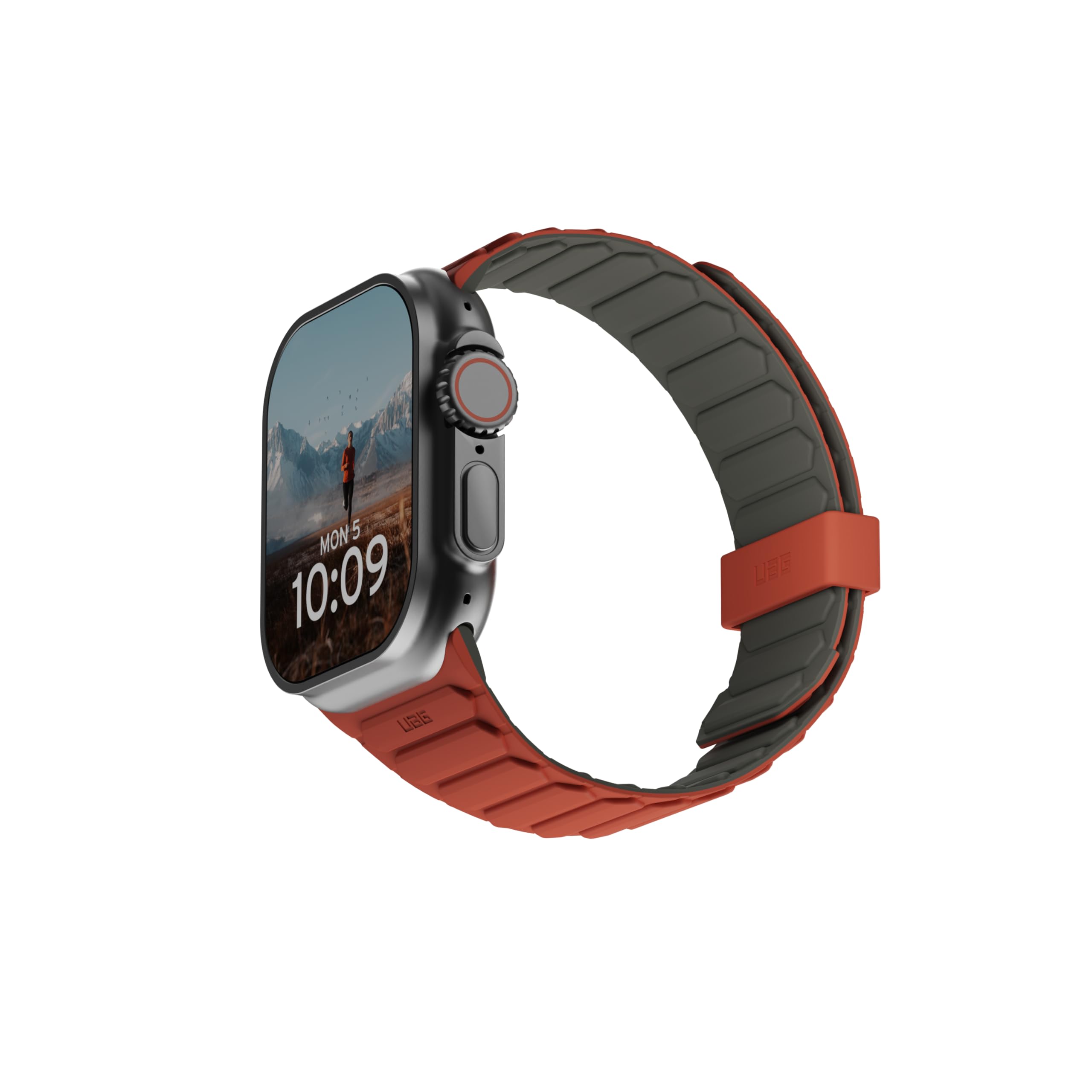 URBAN ARMOR GEAR UAG Compatible with Apple Watch Band 49/46/45/44mm Silicone Double Side Reversible Magnetic Band Watch Strap iWatch Series Ultra 3/Ultra 2/Ultra/4-11/SE3/SE2/SE - Image 4