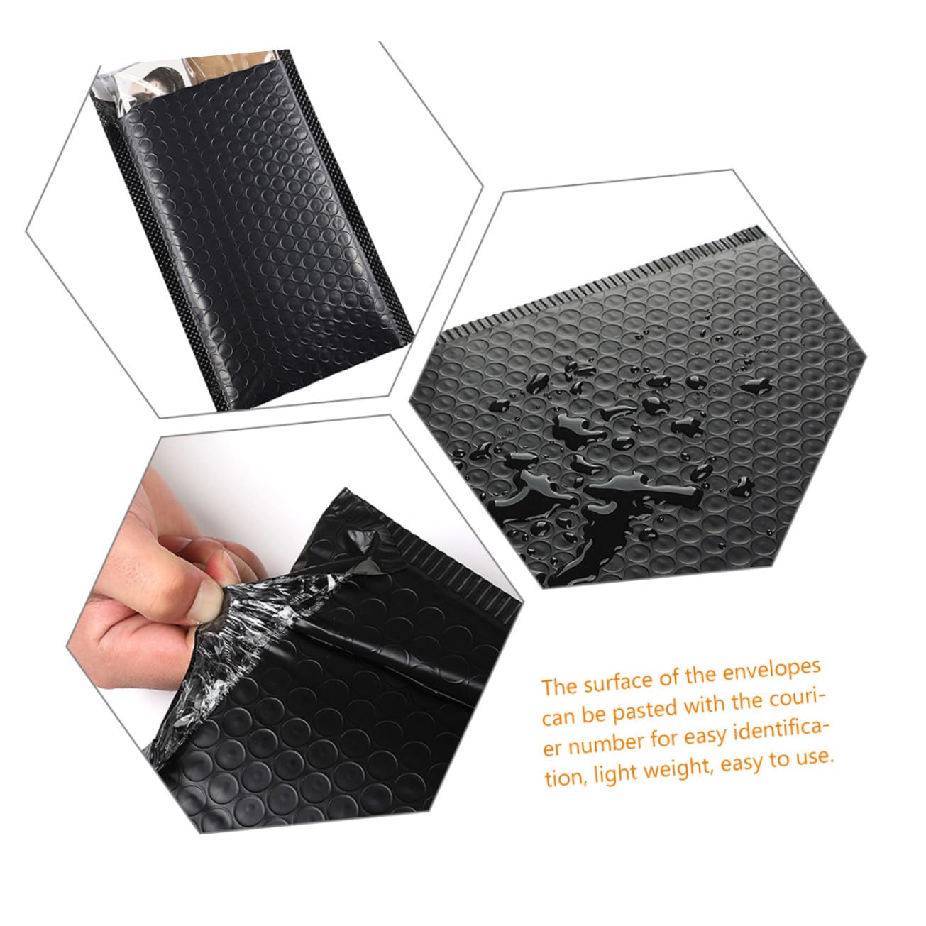 Angoily 200 Pièces Enveloppes à Bulles Auto Adhésives Sacs Expédition Rembourrés Chocs Protection Renforcée pour Colis et Envois Sécurisés