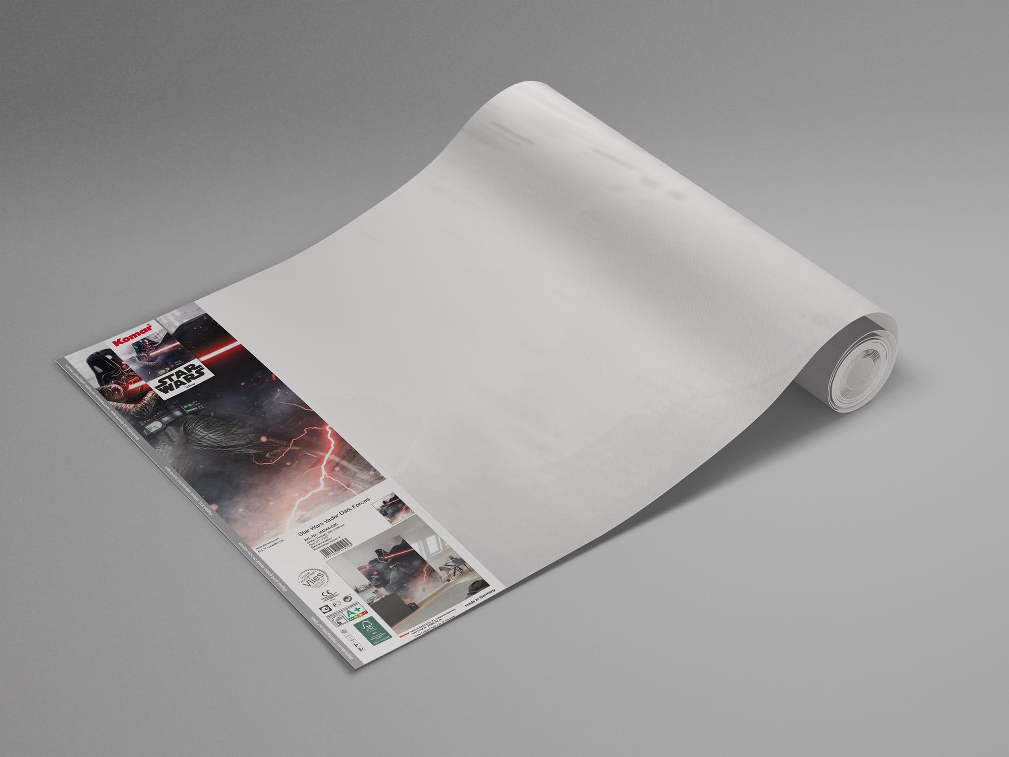Komar Star Wars fototapeta z włókniny - Star Wars Vader Dark Forces - wymiary: 200 x 280 cm (szerokość x wysokość) - tapeta dziecięca, pokój dziecięcy, tapeta - IADX4-025