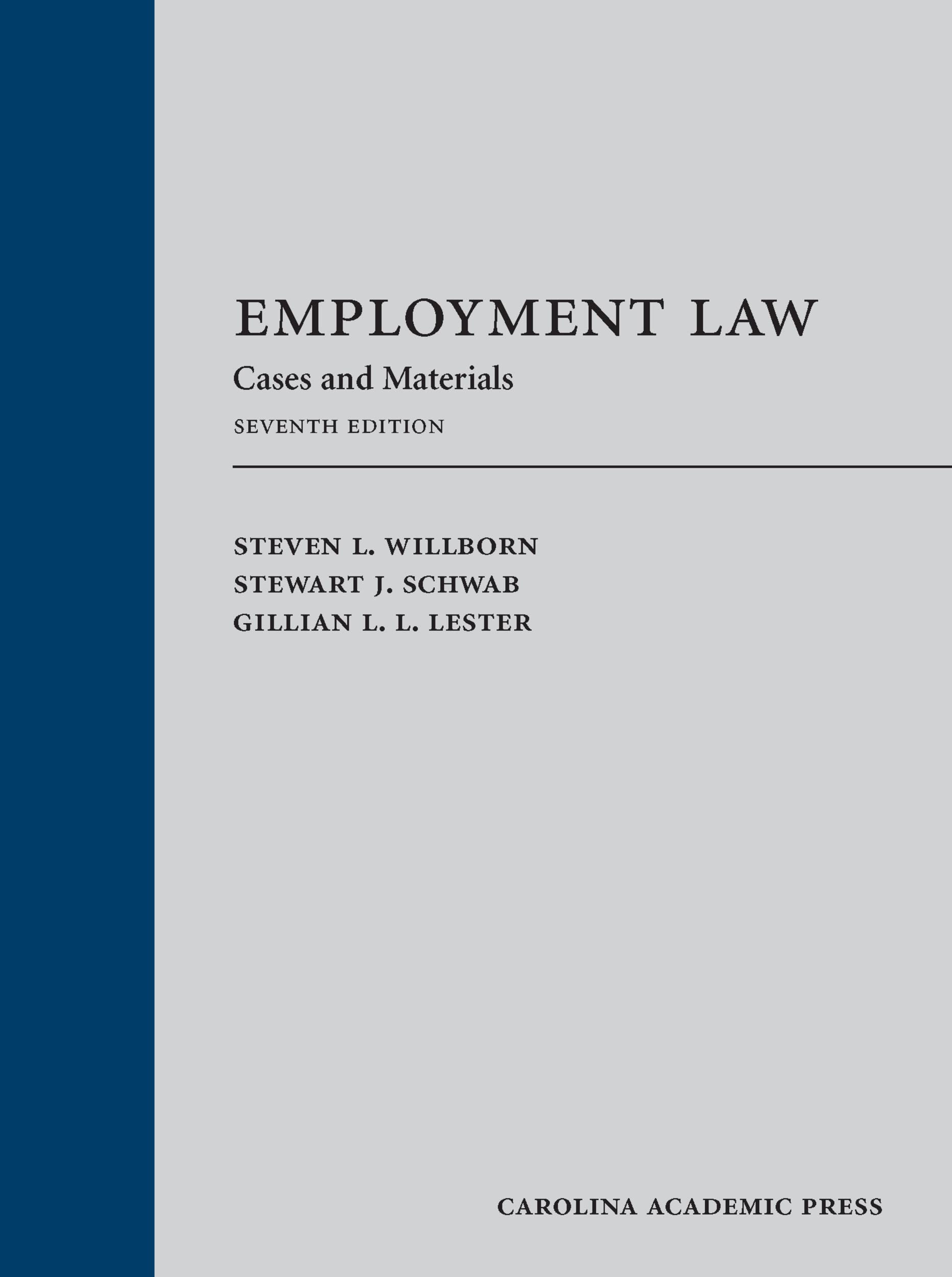 Employment Law: Cases and Materials