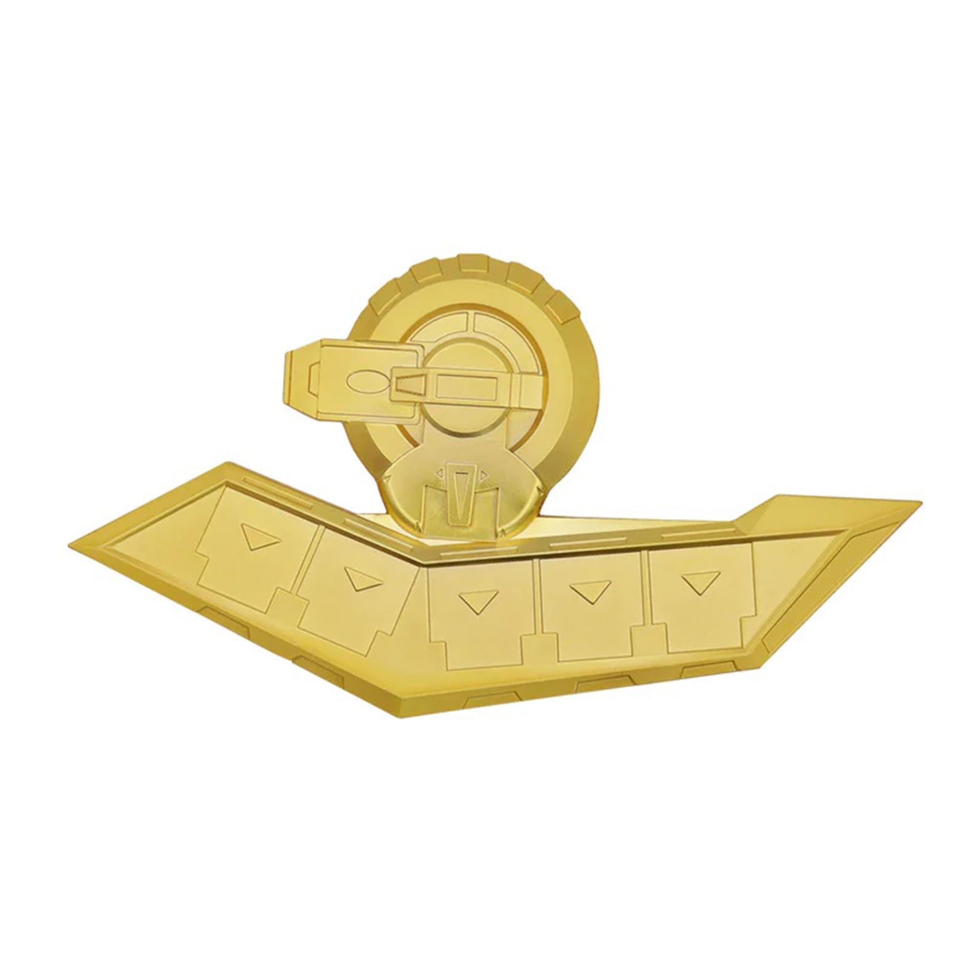 Amazon.co.jp: 遊戯王 24K 金メッキ デュエルディスク ミニレプリカ