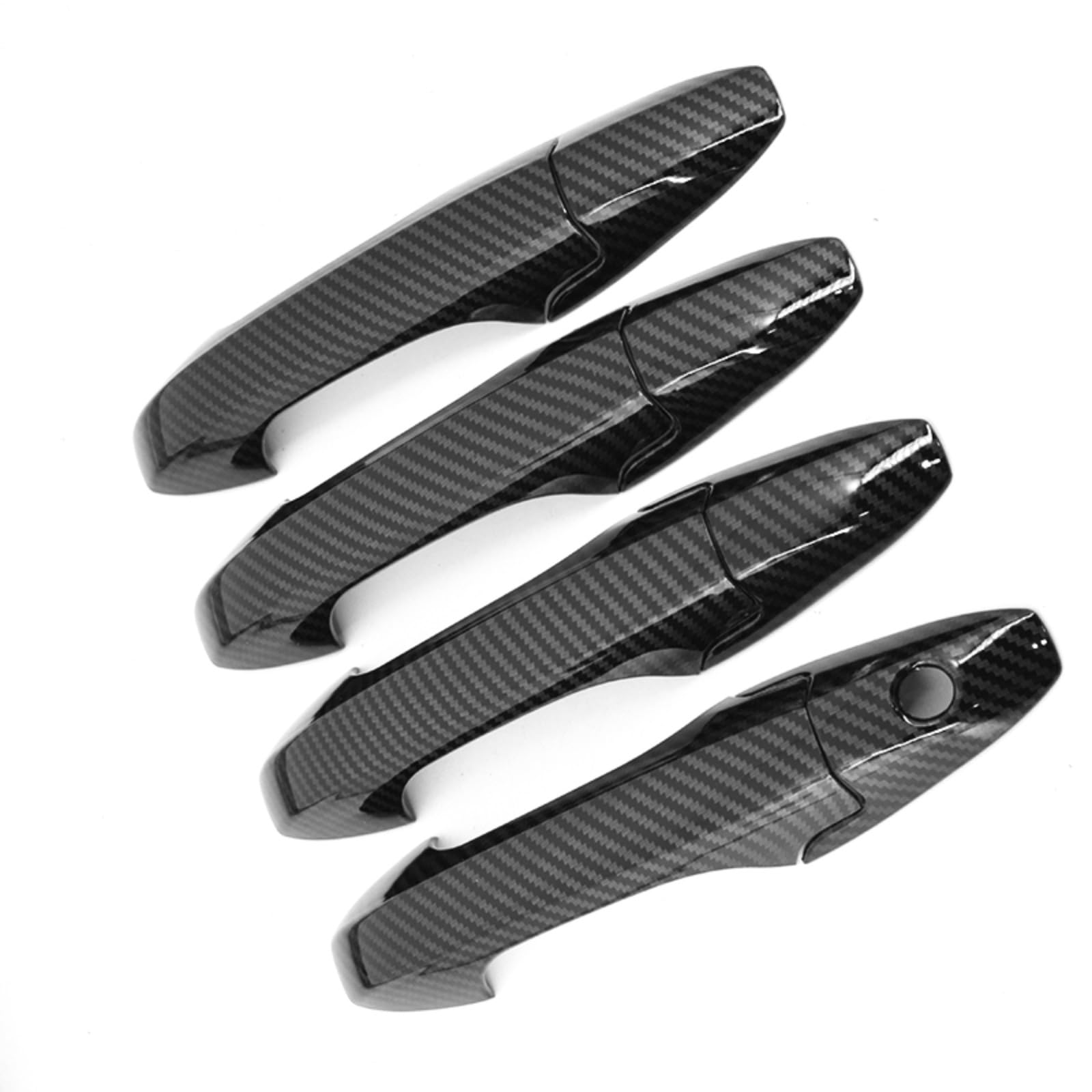 Poignée de porte en carbone pour masquer les rayures Honda CRV 07-11