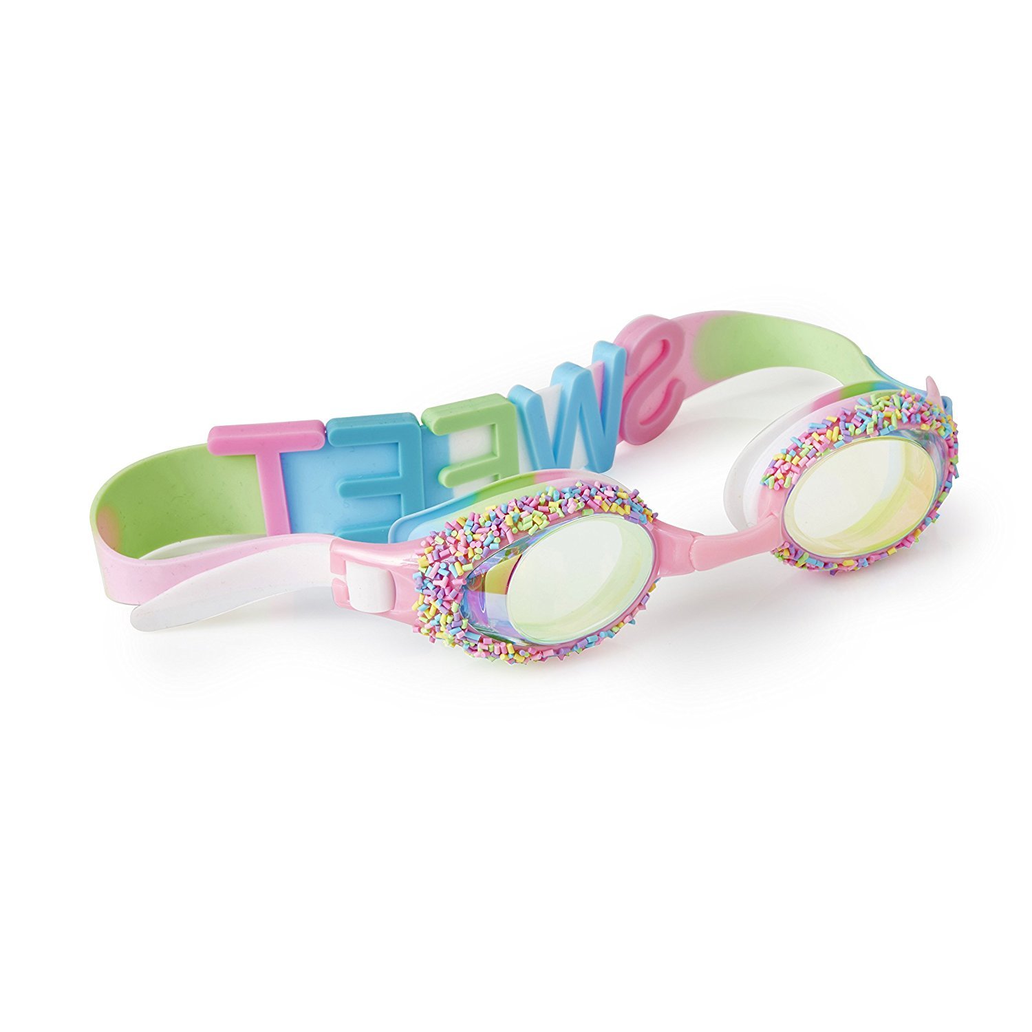 Swimming Goggles For Girls - Summer Sprinkles Kids Swim Goggles By Bling2o (Tropic Candy)