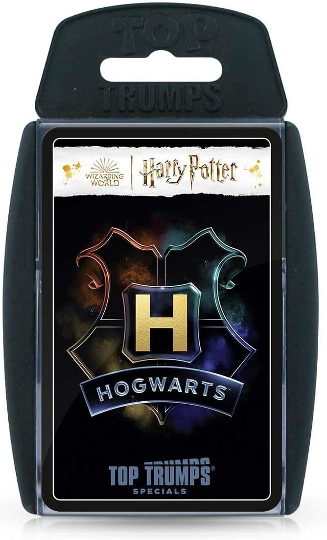 Top Trumps Harry Potter Heroes of Hogwarts Specials Card Game, play with Ron, Hermione, Dumbledore educational gift for ages 6 plus