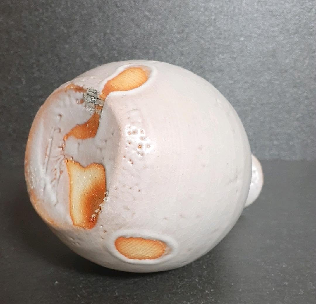 参考画像❗】萩焼日本工芸会正会員 坂田慶造十五代坂田泥華萩焼徳利共箱