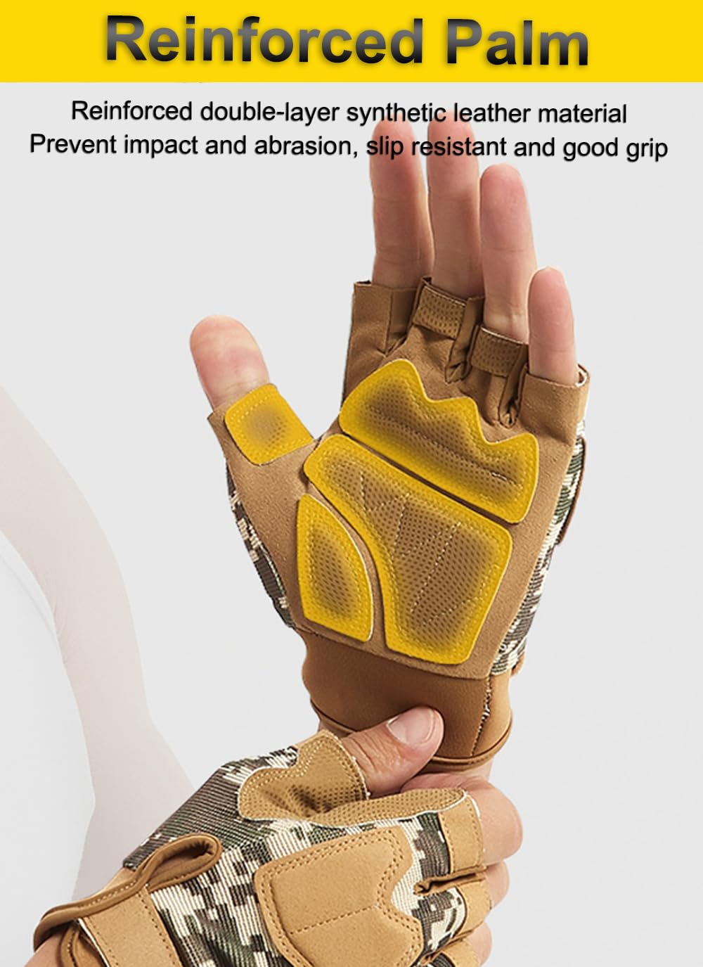 Amazon.com: SUJAYU Fingerless Outdoor Gloves for Men Women