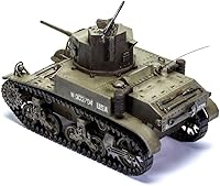 Vista 5 de Airfix British M3 Stuart Honey 1:35 WWII Militar Tanque Armadura de Plástico Modelo Kit A1358