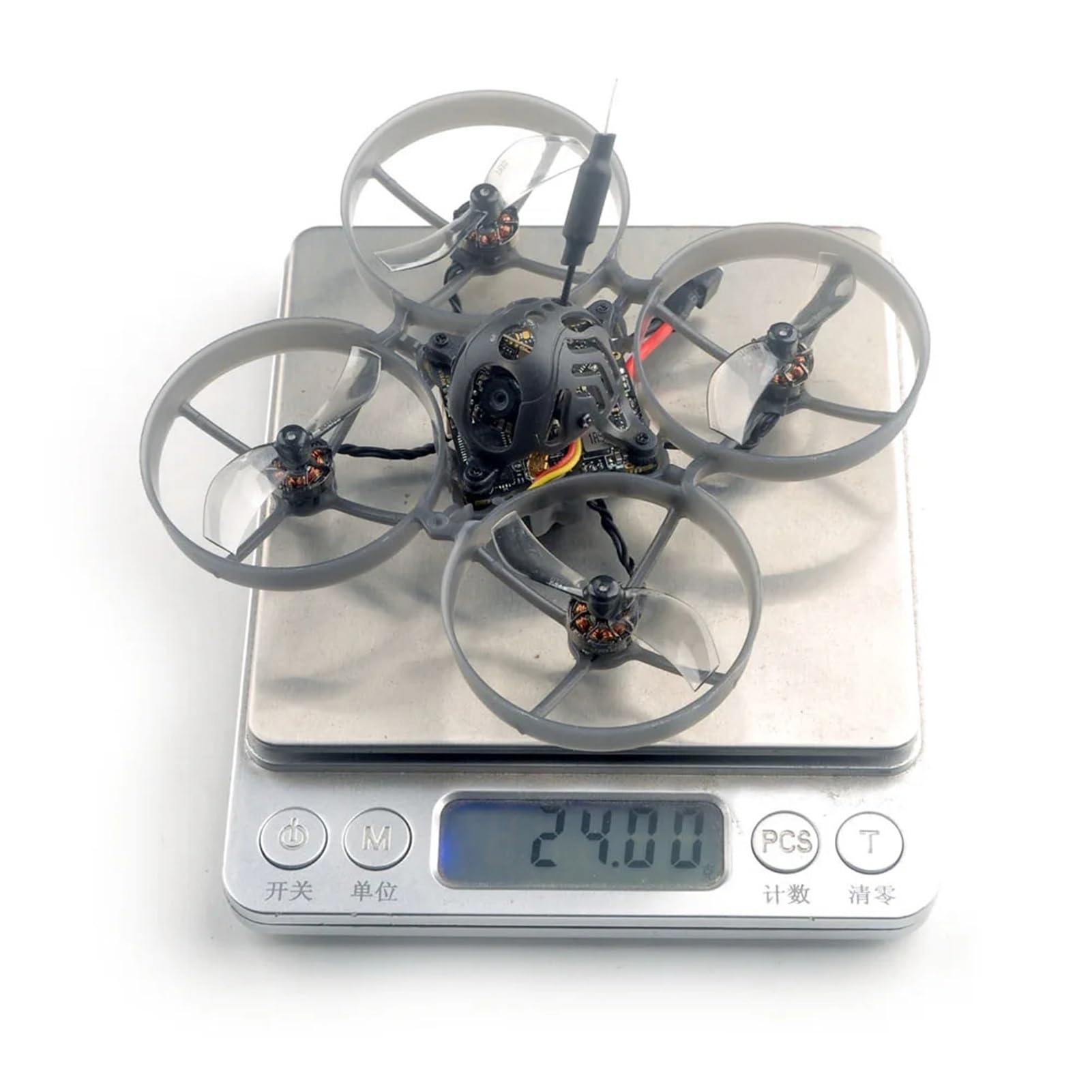 Compatible con el dron de Carreras Happymodel Mobula7 Mobula 7 1S 75 mm Micro FPV Whoop RC FPV con 5,8 G 400 MW VTX Caddx Ant RS0802(ELRS 2.4G Receiver)
