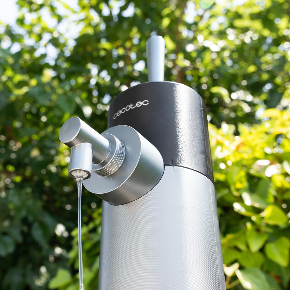 Cecotec Distributeur de Bière Portable pour Canettes et Bouteilles BeerFlow 500. Fonctionne avec des piles AA 1,5V, Contrôle de la Mousse, 2 Modes, Facile à Nettoyer et à Ranger, Design Compact