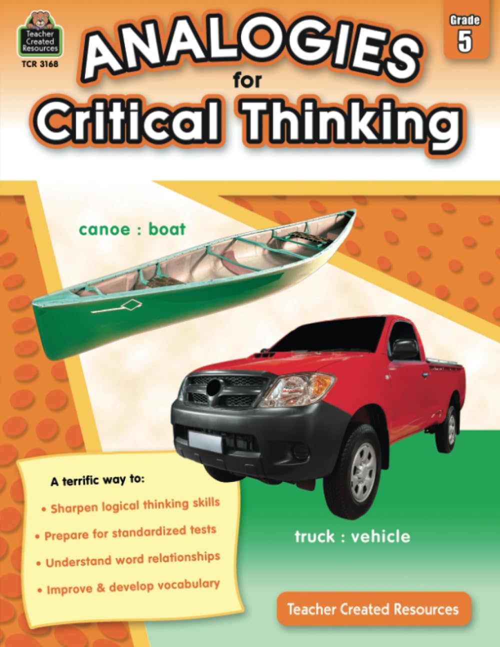 Analogies for Critical Thinking, Grade 5 from Teacher Created Resources