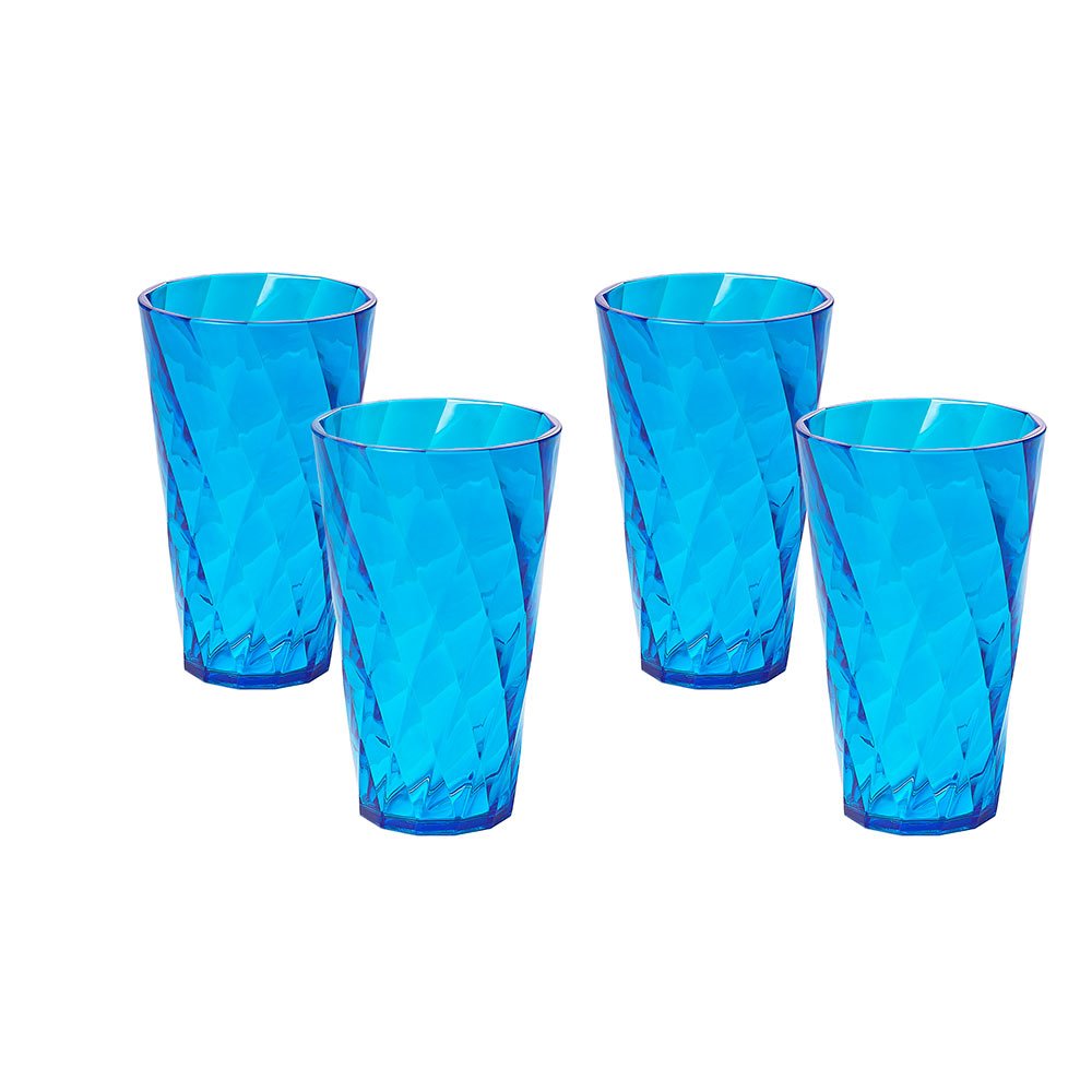Omada Design Bol à salade ou à pâtes 20 cm, 1,5 L, en plastique incassable, empilable et va au lave-vaisselle, Ligne Trendy