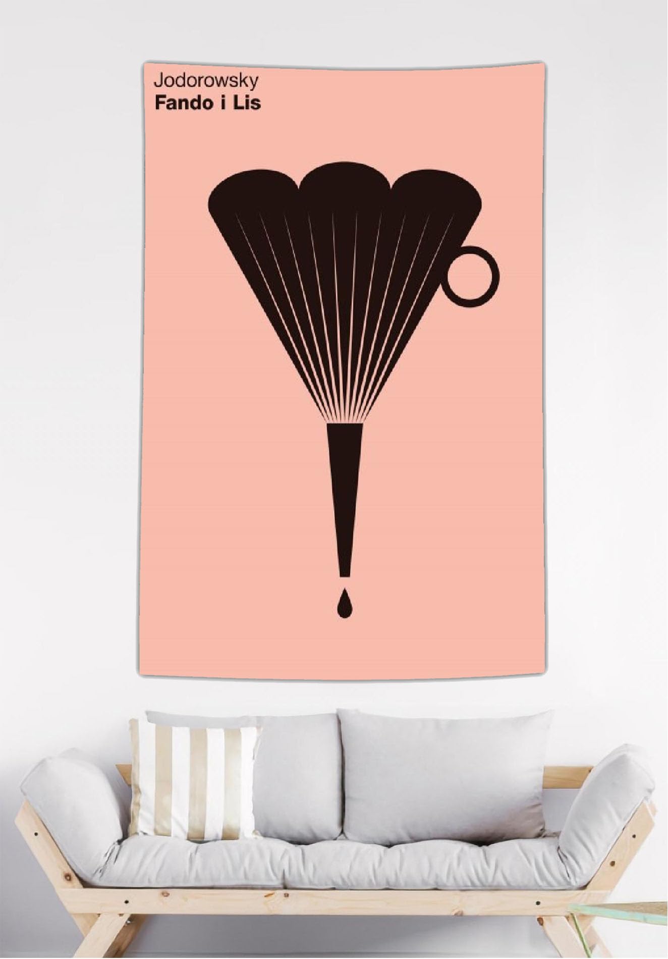 RAZEFEA Fando i Lis Tapestry Wall Art Music Aesthetic Tapestries Hanging for Bedroom Home Decor 40×60 inches