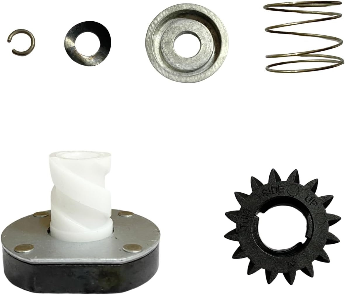 696541 Starter Drive Gear Repair Kit Assembly Compatible with Briggs and Stratton 497606 696541 16 Teeth Replacement Parts Ref 9854 435-859