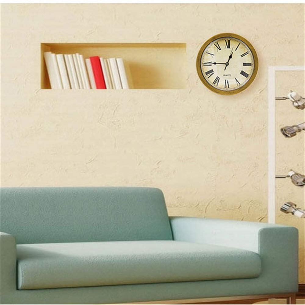 Horloge murale coffre-fort secret avec compartiment caché pour bijoux, argent et objets de valeur - Boîte de stockage