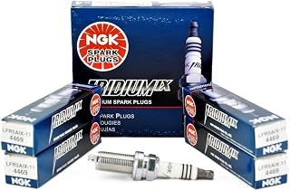 NGK Iridium IX Spark Plug LFR5AIX-11 (4 Pack) Compatible With TOYOTA CAMRY LE 2010-2014 2.5L/2494cc