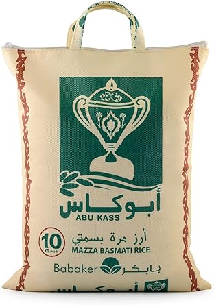 Abu Kass Babaker Pakistan Basmati Rice - 10 kg: Buy Online at Best ...