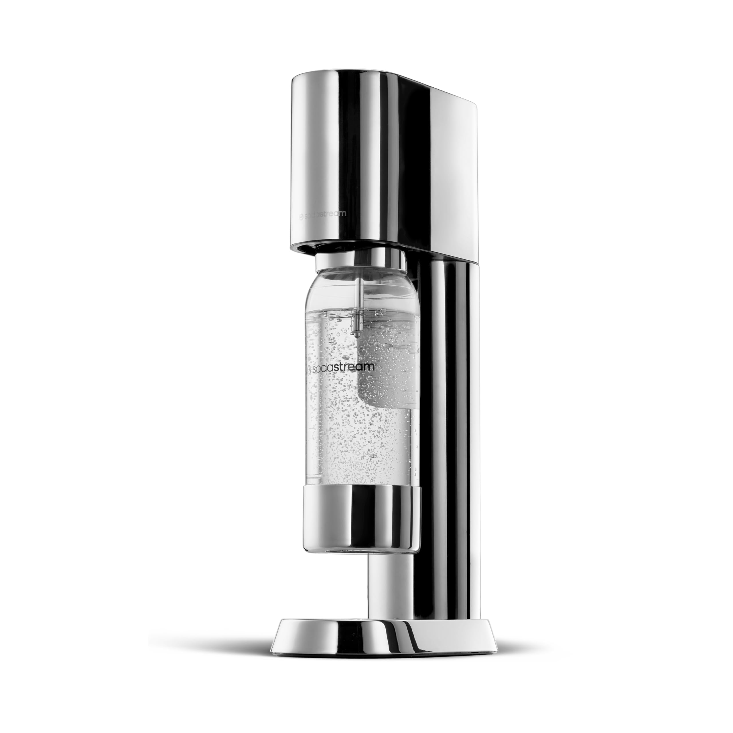 sodastream Enso Gasatore per realizzare acqua frizzante in Acciaio Inossidabile con una Bottiglia Inclusa, Cilindro CO2 Non Incluso
