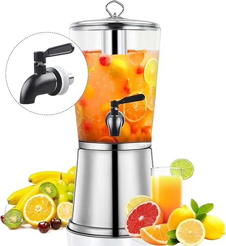 Miniatura 4 de Espiga de repuesto de acero inoxidable de 0.630 in (58 pulgadas), apertura pulida para jarra dispensadora de bebidas por MUGLIO