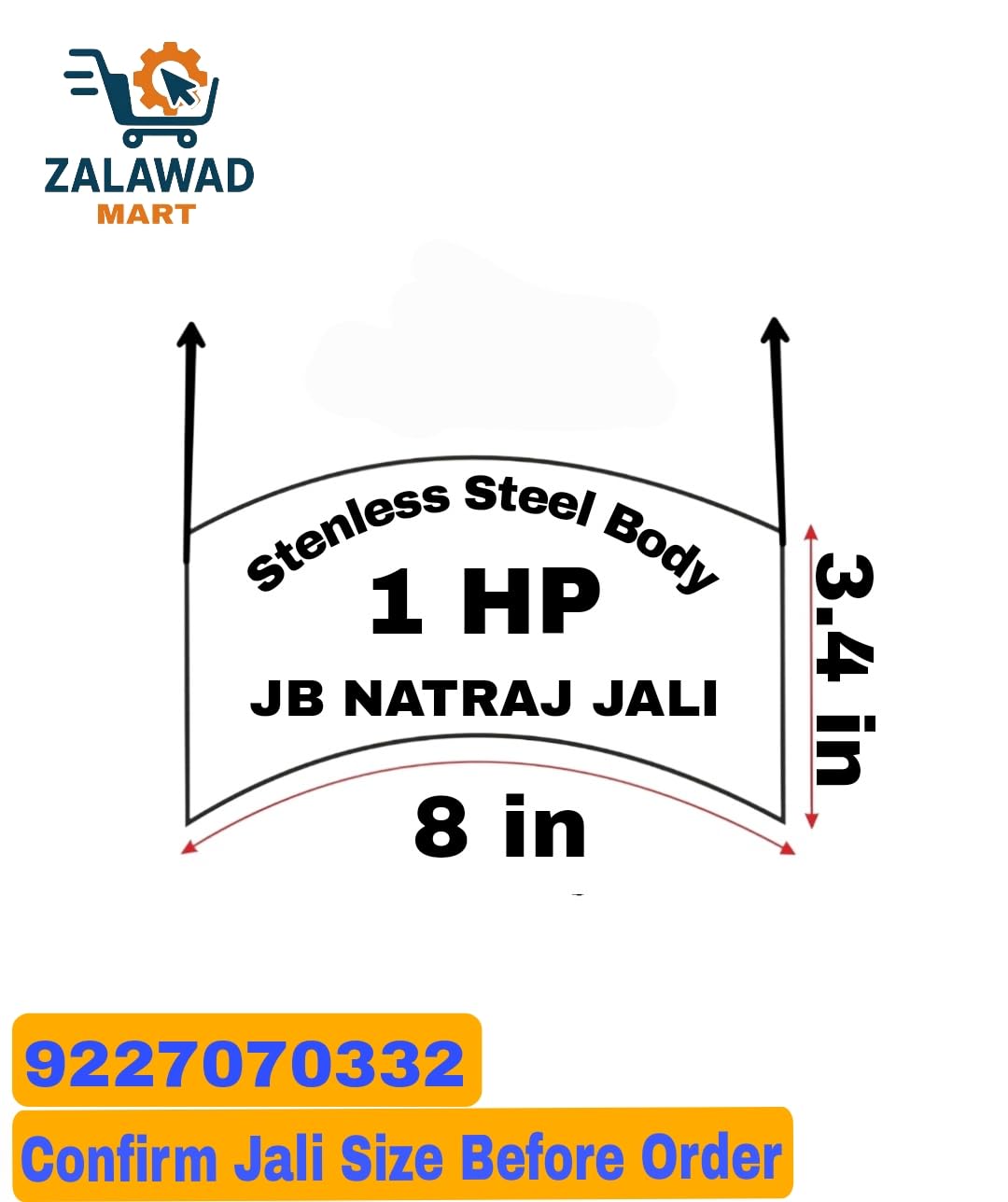 Stainless Steel Flour Mill Jali - Semi Fine Mesh -4