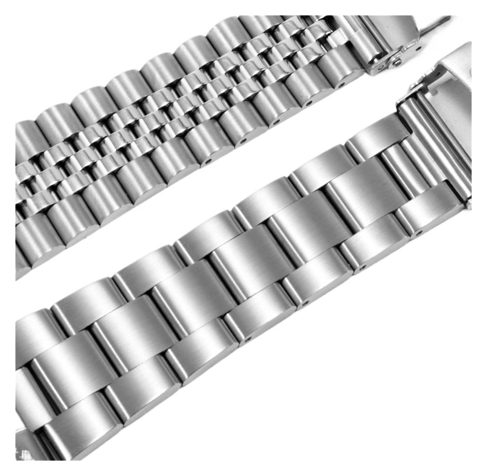 SiChouwz New Solid 18mm 20mm 21mm 22mm 24mm Jubilee Cinturino For Orologio Cinturino In Acciaio Inossidabile