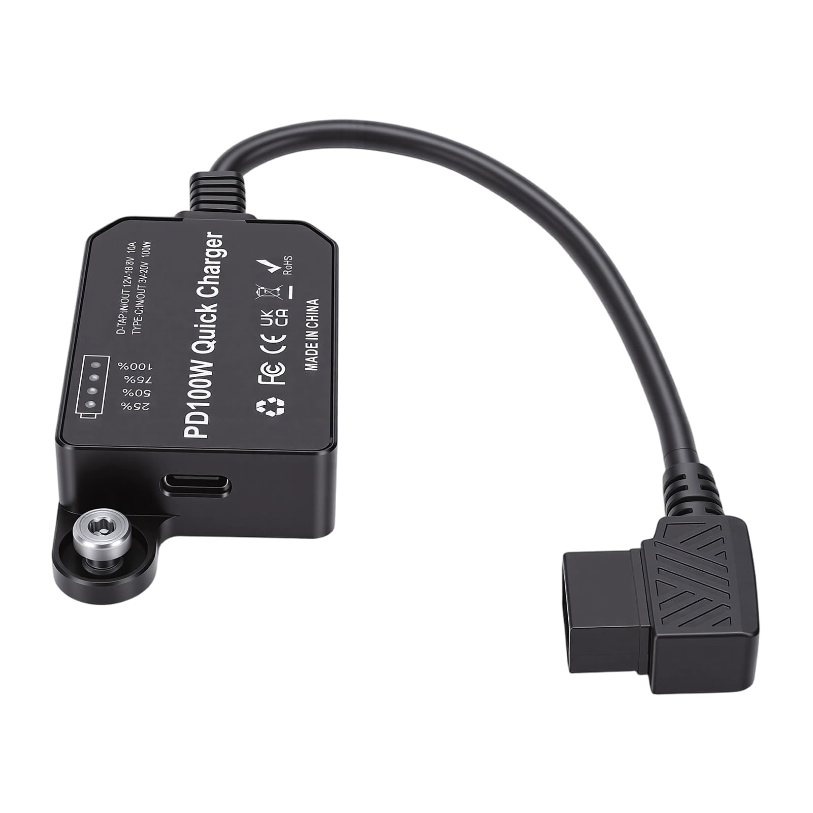 D Tap Type C Power Adapter 100W Fast Charger