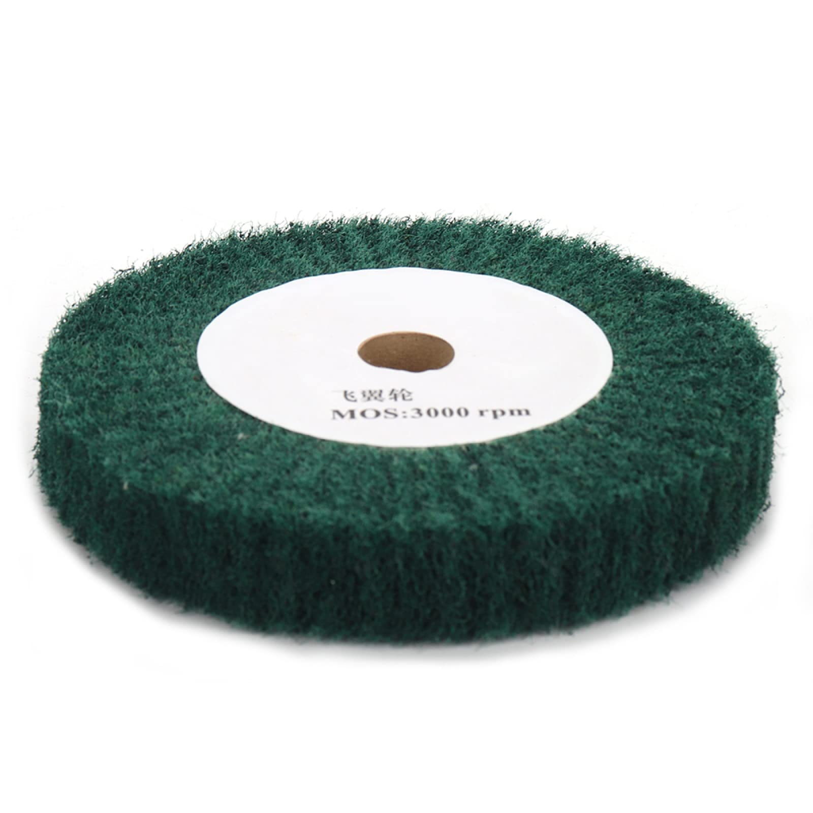 Ściernica listkowa ścierna, 1 szt. Nietkana gąbka do szorowania 4"/5"/6"/8"/10"/12" Tarcza polerska z włókna nylonowego o grubości 25 mm/50 mm do usuwania rdzy(50mm Thick 300mm)