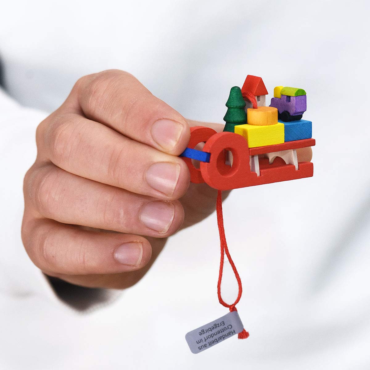Graupner Holzminiaturen® | Adventskalender-Set 24-teilig Baumschmuck aus Holz | Original Erzgebirgische Holzkunst® | Weihnachtskalender Kinder Sammeln