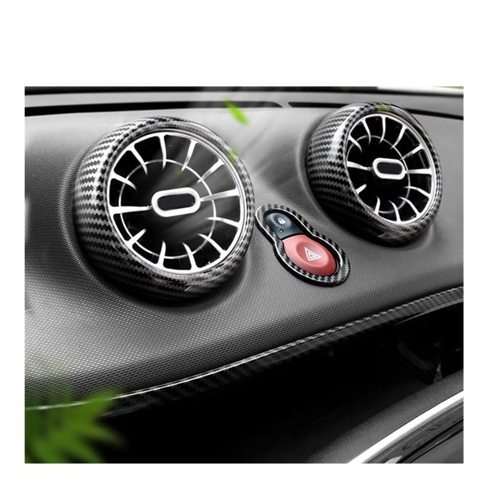 Lüftungsgitter Vorne Auto 1 Set/4 Stücke Auto Vortex Klimaanlage Air Outlet Änderung Teile Für Smart 453 Fortwo Forfour