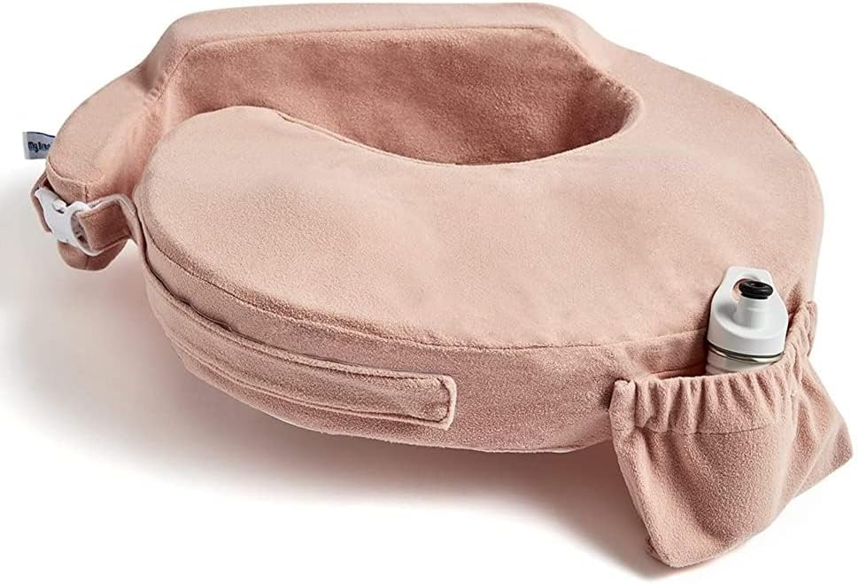 Deluxe Nursing Pillow, Soft Rose