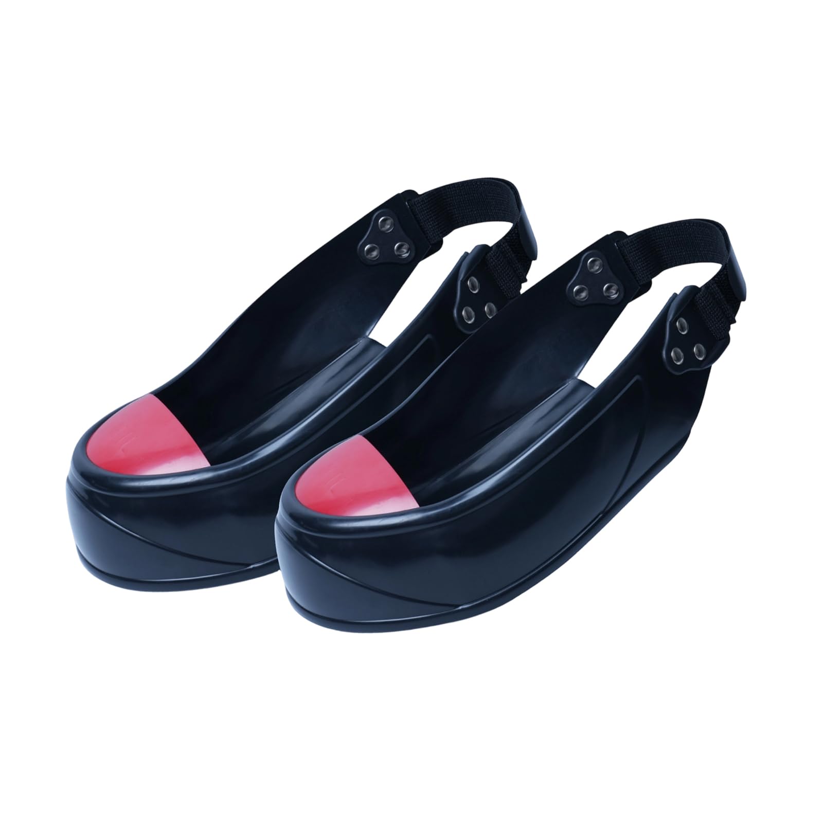 Protezioni per le dita dei piedi in acciaio resistente con cinturino regolabile Copriscarpe sicurezza Anti-sfondamento Copriscarpe da lavoro per uomo e donna Accessori per scarpe antinfortunistiche
