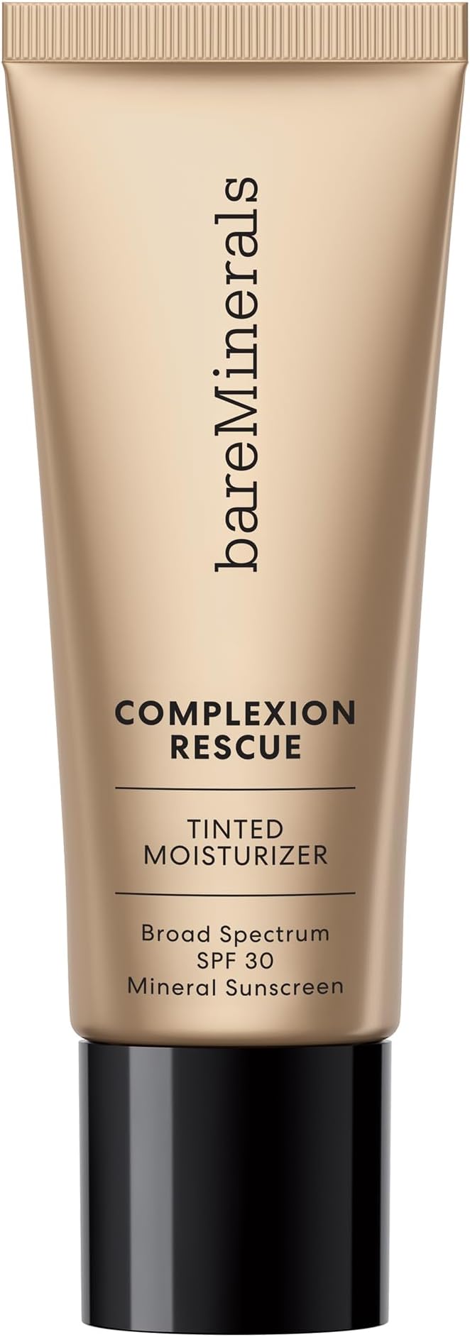 bareMinerals Complexion Rescue Tinted Moisturizer with SPF 30, Hydrating Tinted Mineral Sunscreen with Hyaluronic Acid, Sheer-to-Light Coverage, Multi-tasking, Skincare Infused Makeup