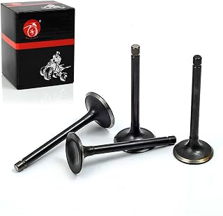 MOTO1988 Exhaust & Intake Valve Set 4PCS for EZGO Gas 1992-2002 295cc 350cc Fuji-Robin Engine OEM 72507-G01 72508-G01