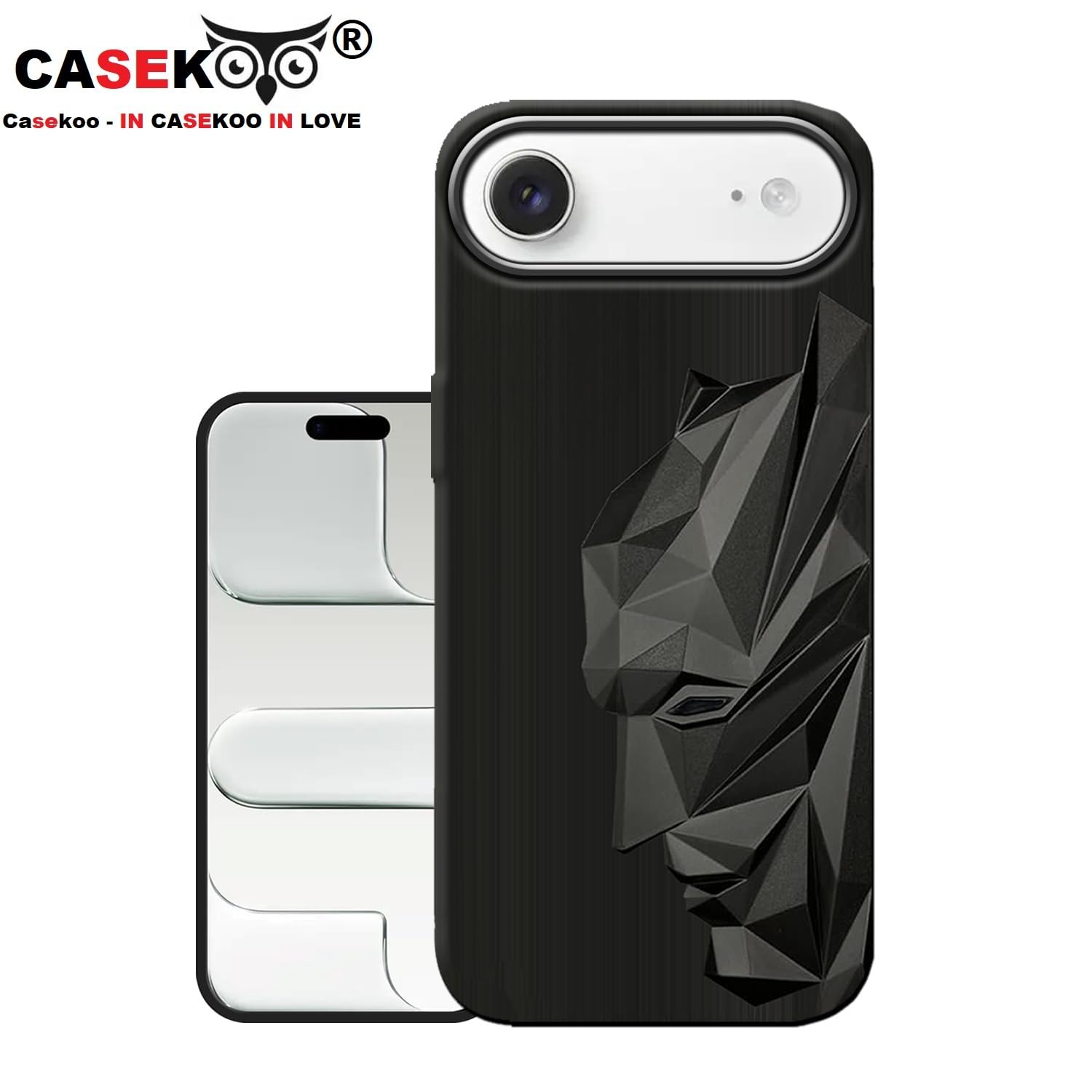 CASEKOO Back Cover for iPhone 17 Air Soft Silicone Shock Proof