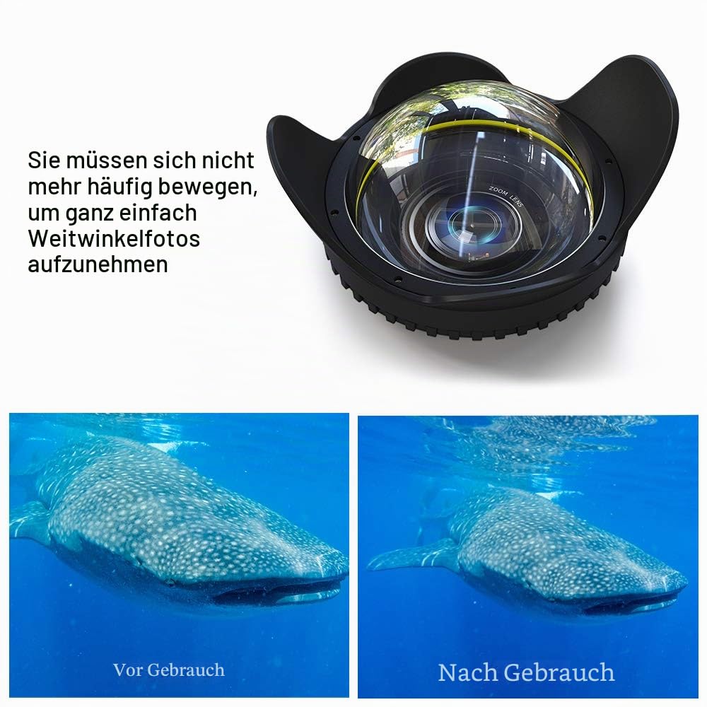 Sea frogs Weitwinkelobjektiv für Unterwassergehäuse (67 mm runder Adapter)