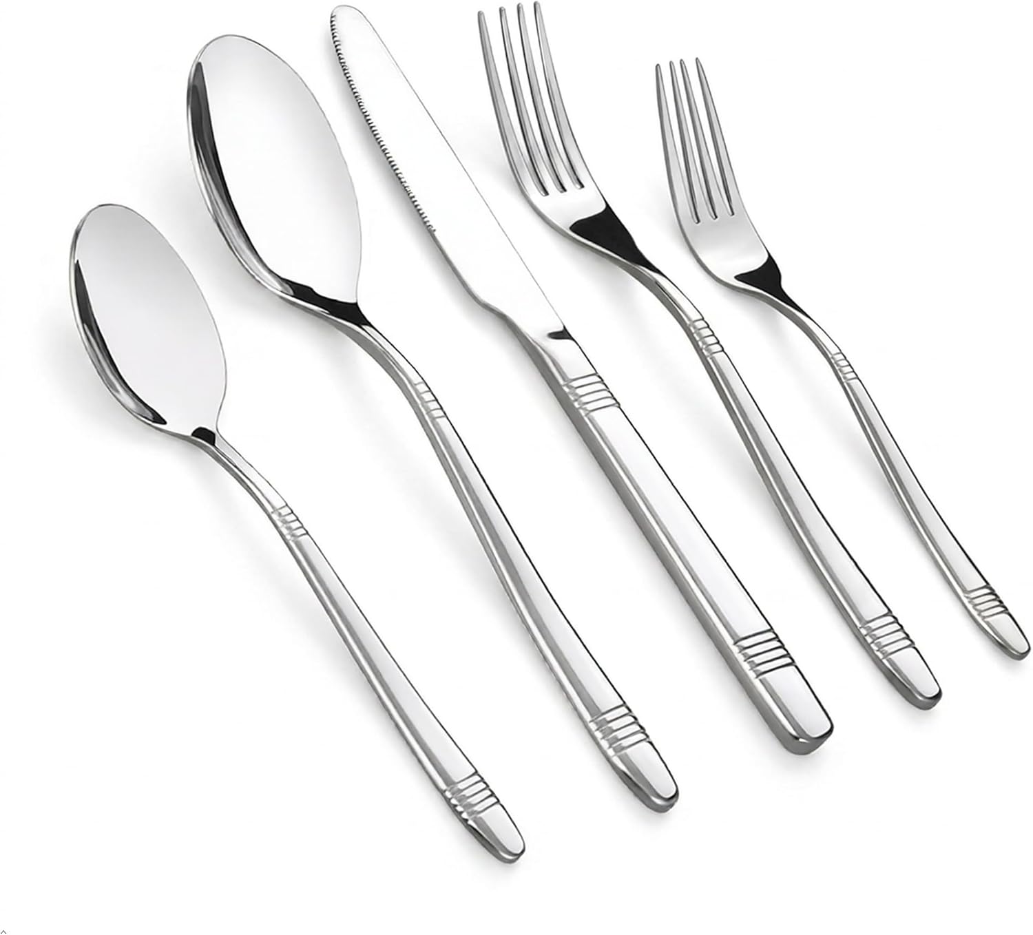 Begale 40-Piece Stainless Steel Cutlery Set, Service for 8